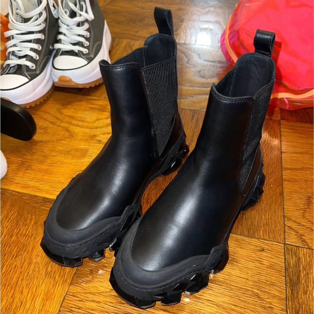 Jimmy Choo Black Diamond x Chelsea Boots